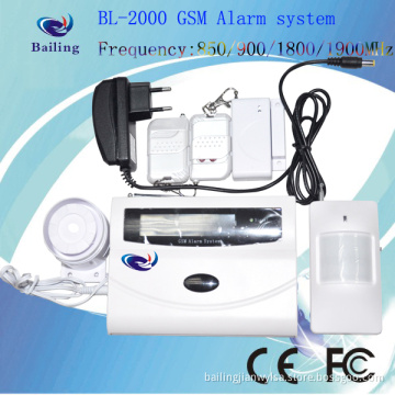 Wireless GSM Home SMS Alarm System with LCD